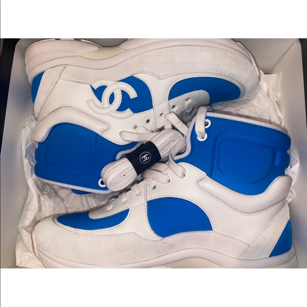Chanel High Top Trainers